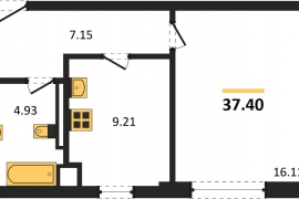 Продам 1 комнатную квартиру