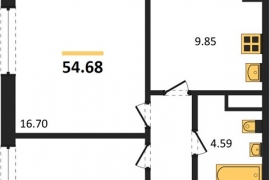 Продам 2 комнатную квартиру